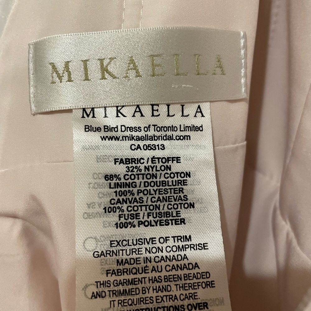 Mikaella Lace Wedding Dress - Picture 3 of 12